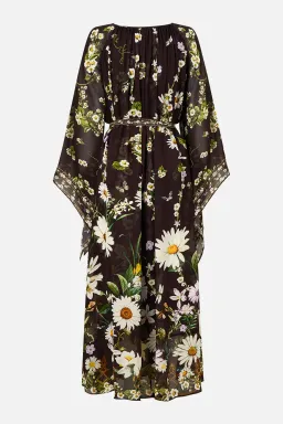 Camilla Long Dress With Handkerchief Sleeve Dish It, Daisy OS for rent on The Volte - image 8