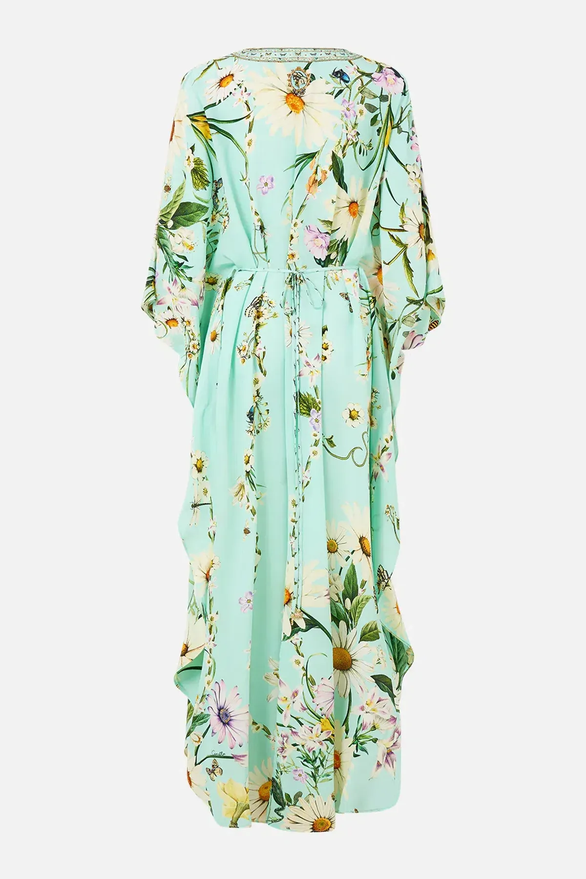 Camilla Gathered Waist Kaftan Floral Freefall size OS - Image 8