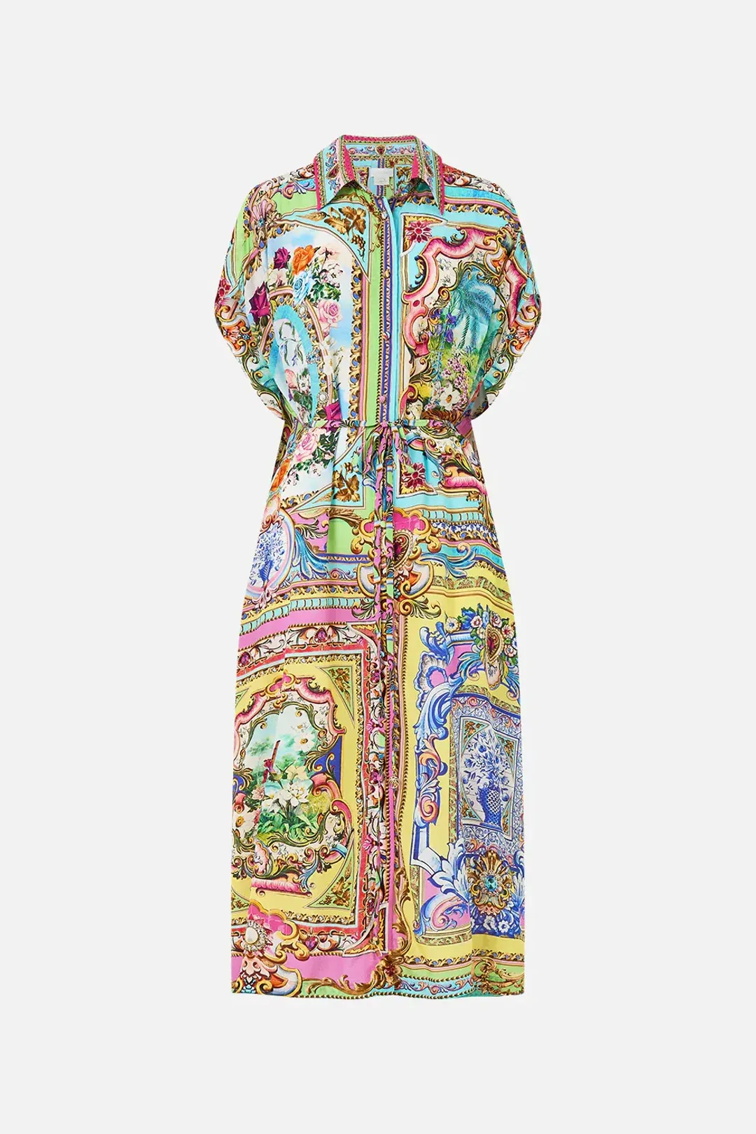 Camilla Sleeveless Shirtdress Spirit Of Santa Maria size XL/XXL for rent on The Volte - main image