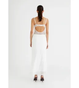 BENNIBENNI GABRIEL MAXI DRESS WHITE SIZE AU 6 for rent on The Volte - image 5