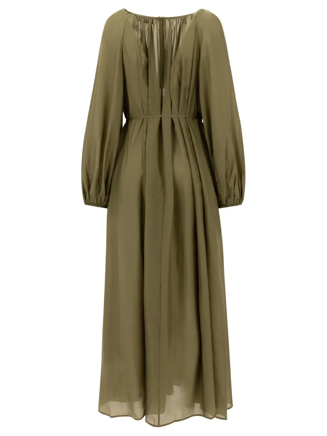 Zimmermann ACACIA MAXI DRESS khaki size 4 / AU16 for rent on The Volte - main image