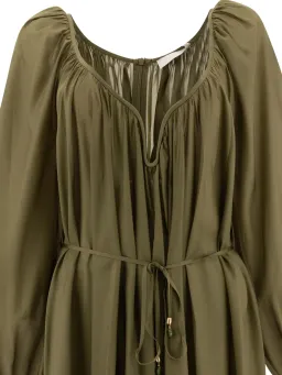 Zimmermann ACACIA MAXI DRESS khaki size 4 / AU16 for rent on The Volte - image 3