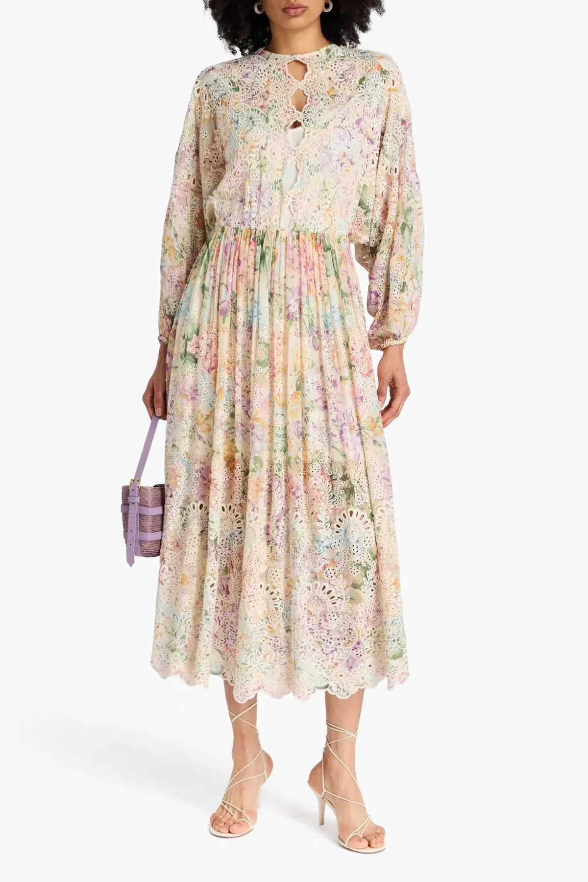 Zimmermann HALLIDAY EMBROIDERED DRESS size 4 / AU16 - Image 4