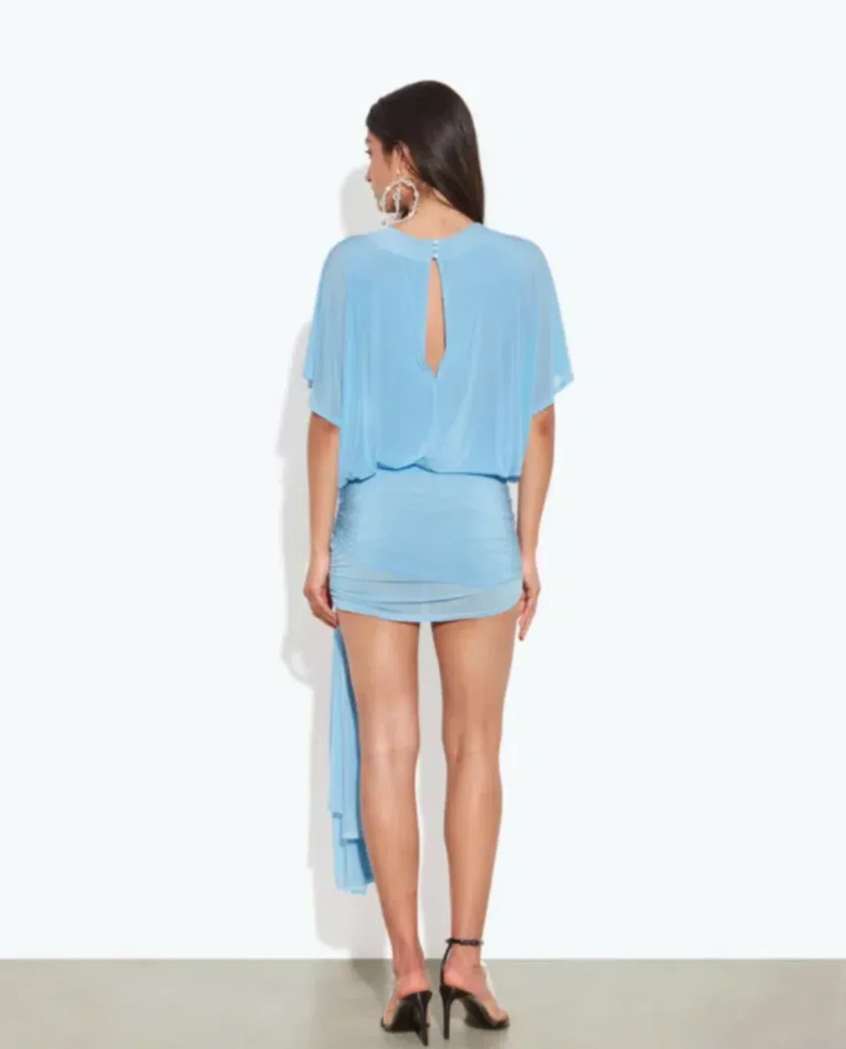 RAT & BOA FREJA MINI DRESS - BLUE SIZE S FITS AU 8-10 - Image 2