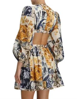 Zimmerman Alaine cut out mini dress size 0 for rent on The Volte - image 2