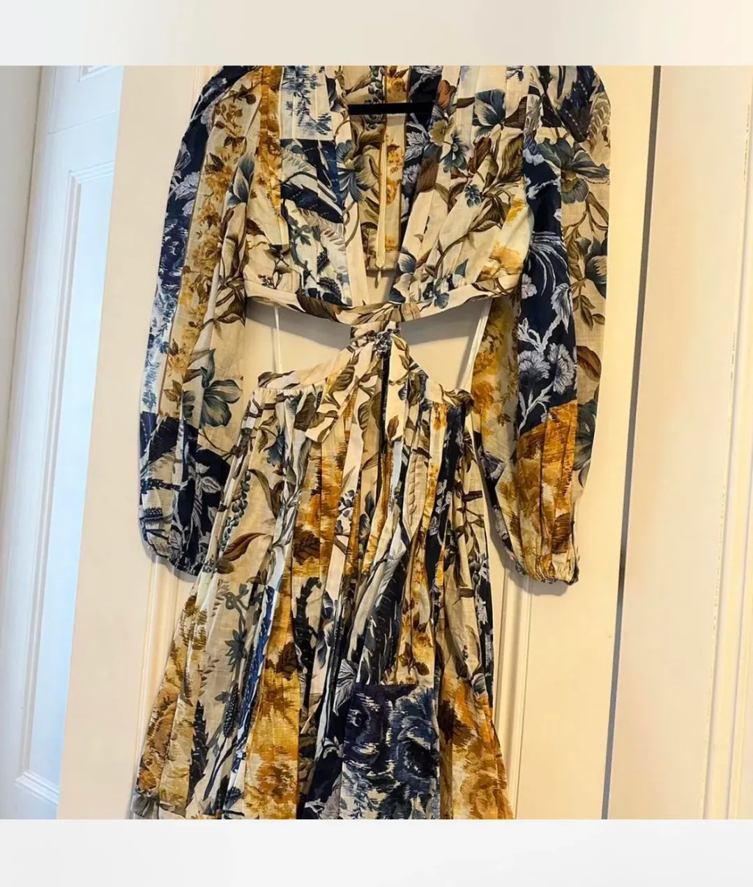 Zimmerman Alaine cut out mini dress size 0 for rent on The Volte - main image