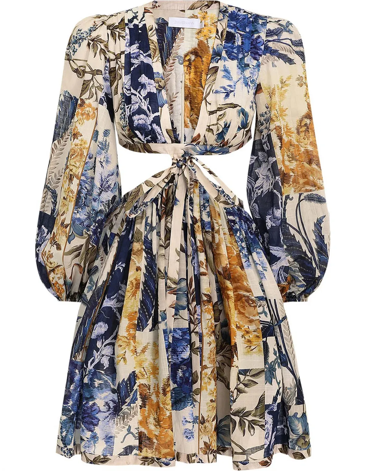 Zimmerman Alaine cut out mini dress size 0 - Image 3