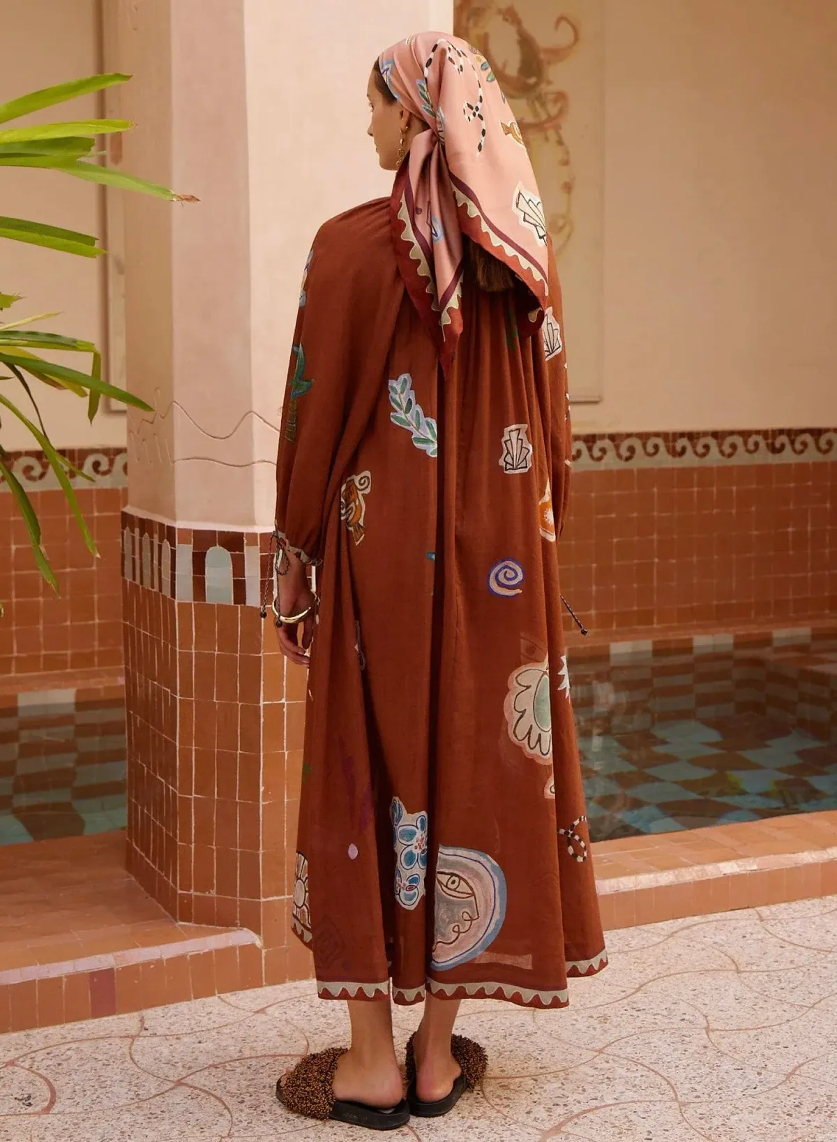 Alemais LAURENCE TIE FRONT SHIRTDRESS - 16 AU/UK (12 US) - Image 3