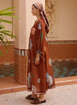 Alemais LAURENCE TIE FRONT SHIRTDRESS - 16 AU/UK (12 US) for rent on The Volte - image 2