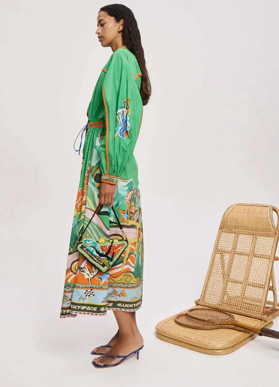 Alemais LUCKY PACE SHIRTDRESS - 16 AU/UK (12 US) for rent on The Volte - main image