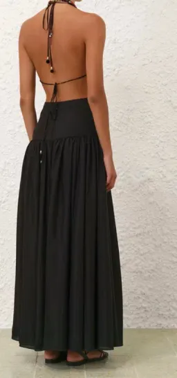Rhiannon Plunge Halter Maxi ZIMMERMANN for rent on The Volte - image 3