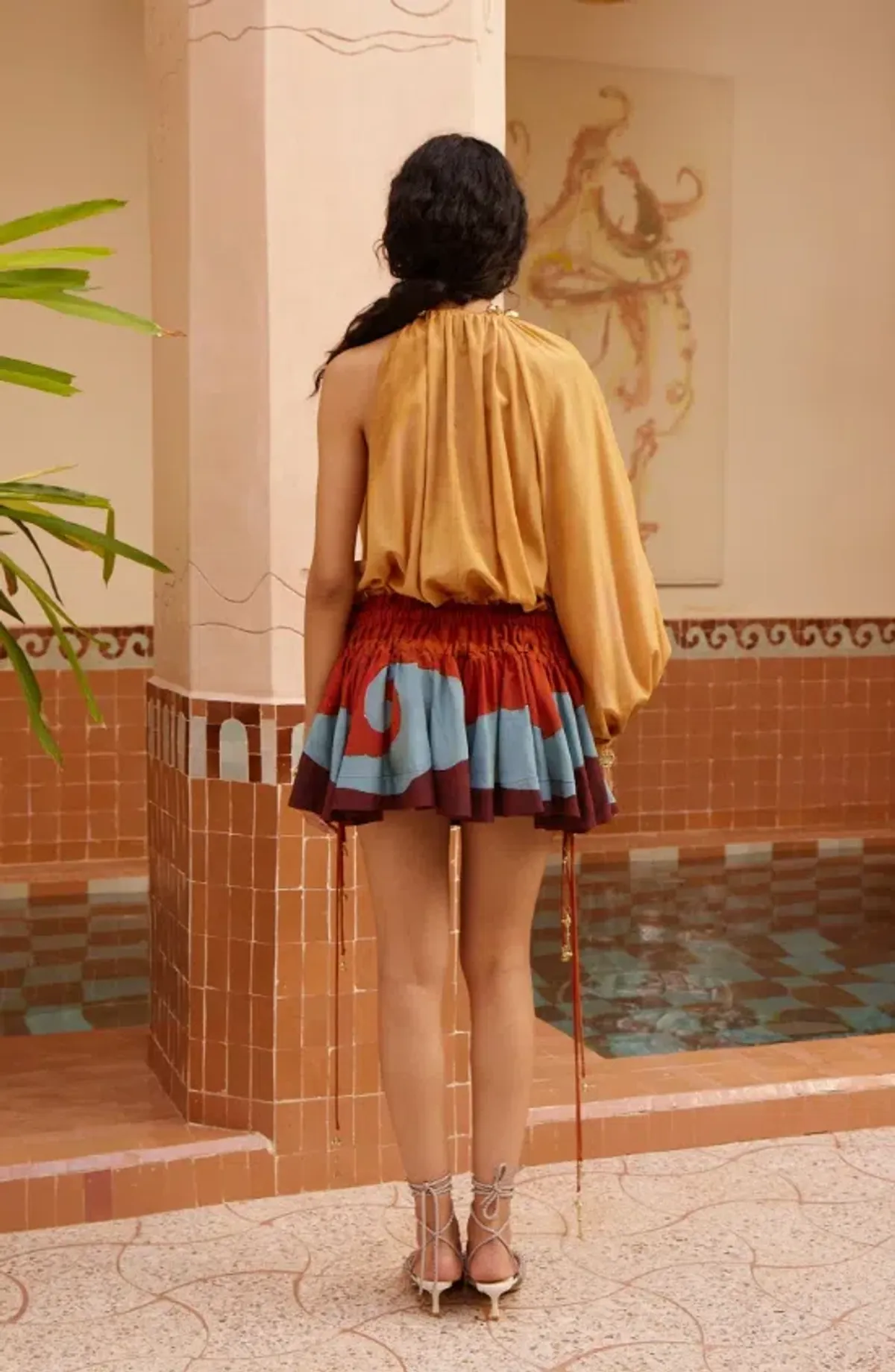 Alemais desert mini dress Size 8 - Image 2