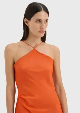 Sir Danica Tie Mini in Tangerine Size 2/10 for rent on The Volte - image 3