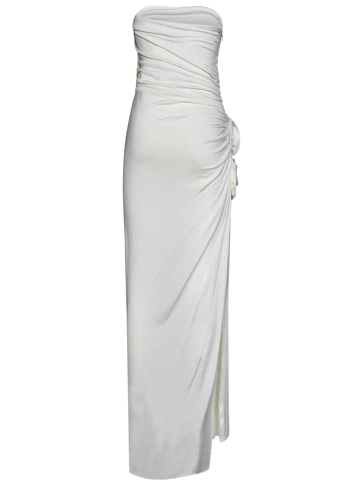 Magda Butrym White Strapless Maxi Dress - Image 6