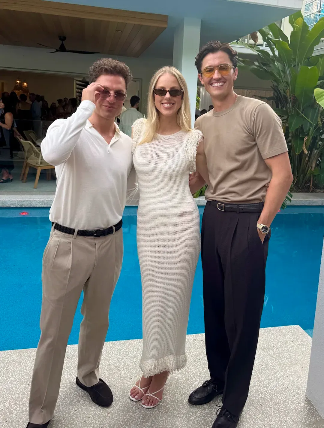 Paris Georgia Fringe Dress | White | Size S (AU 8) for rent on The Volte - main image