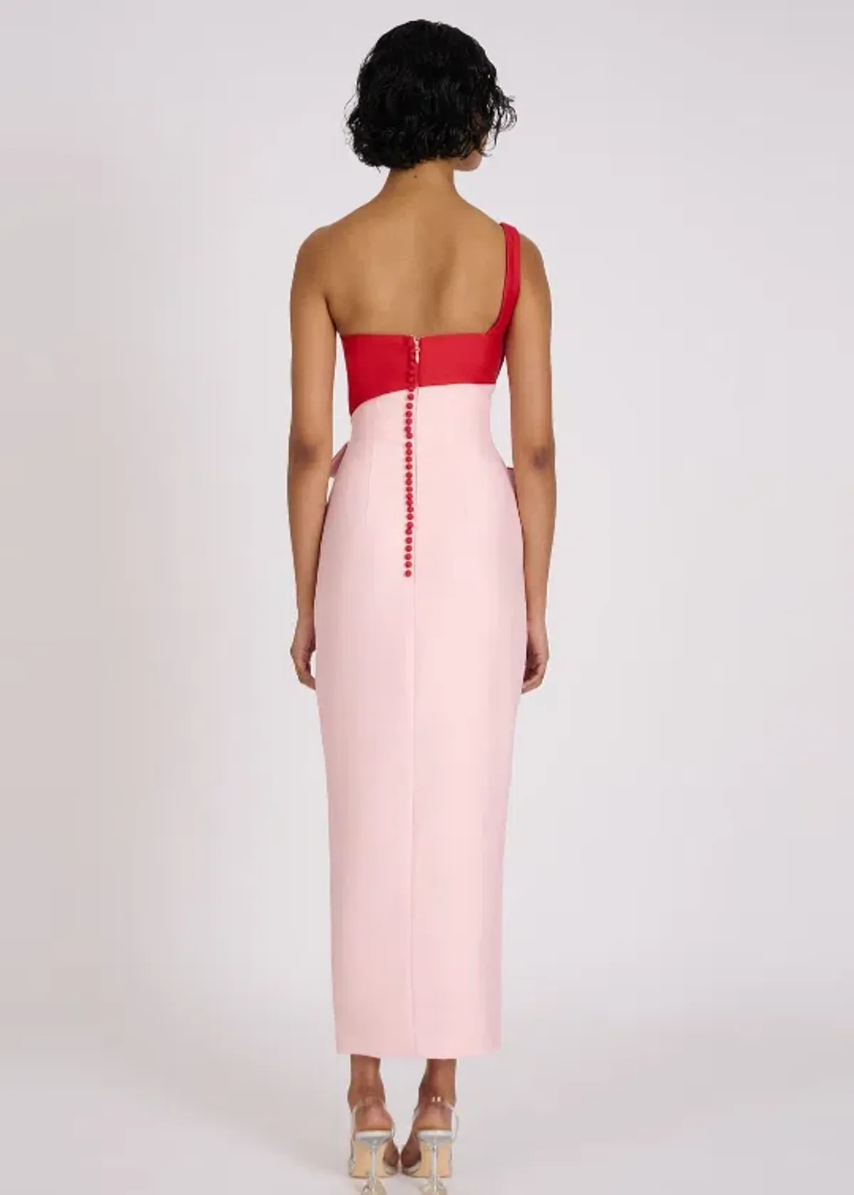 Eliya The Label Pink & Red Cartia Dress - 12 - Image 3