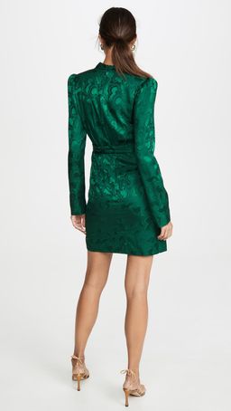 Saloni Bibi Dress Green Size 10 for rent on The Volte - image 3