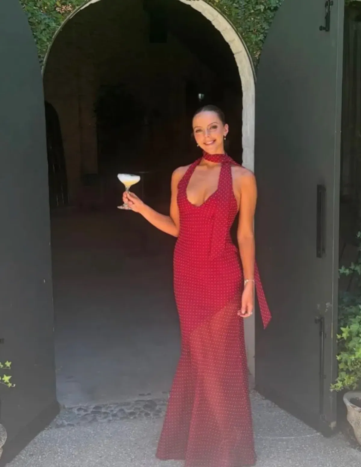 Jasmine Maxi Wine Size 6 - Image 2