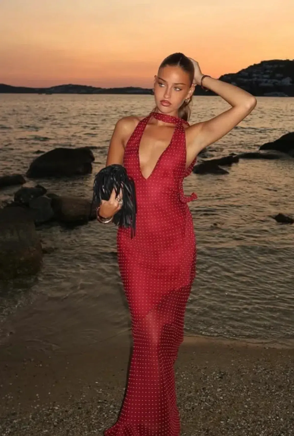 Jasmine Maxi Wine Size 6 - Image 1