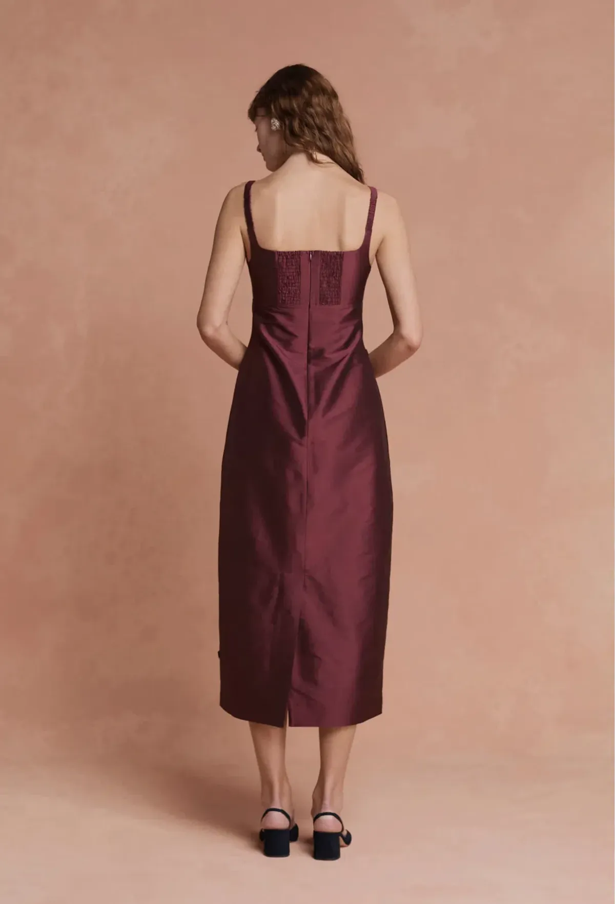 LOVAAN CAMILLA DRESS PLUM 8/10 - Image 2