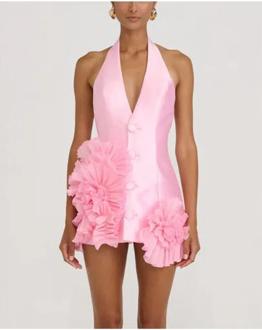 Eliya the label Belinda dress baby pink for rent on The Volte - main image