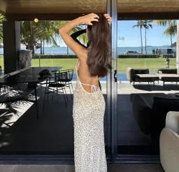 Monday Swimwear Catania Gown Size 10 for rent on The Volte - image 2