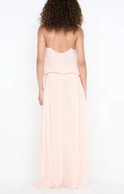 Bec & Bridge, Camille BLOUSON DRESS, Maxi, Peach, size 8 for rent on The Volte - image 3