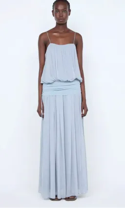 Bec & Bridge, Camille BLOUSON DRESS, Maxi, Cloud Blue, size 8 for rent on The Volte - image 1