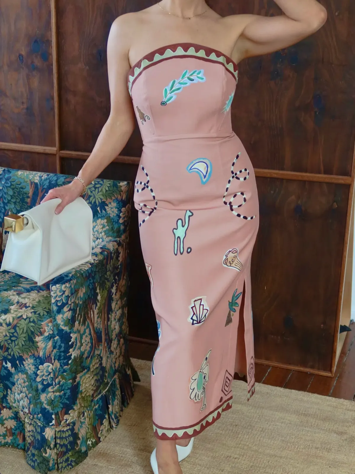 Alemais x La Sirena Exclusive Laurence Midi Dress Size 8 - Image 2