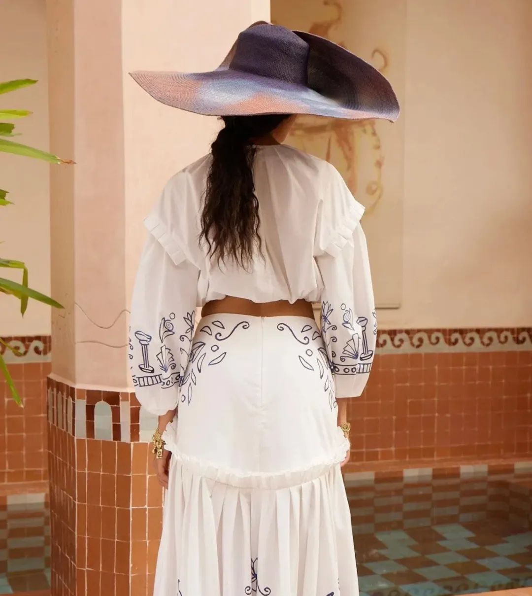 ALEMAIS Leela Top & Skirt for rent on The Volte - main image