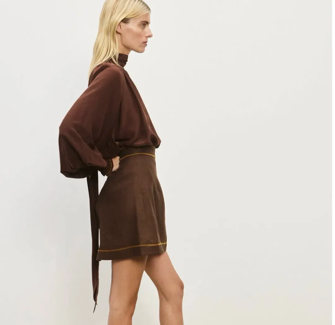 ALEMAIS Vito Skirt & Sora Knit Polo for rent on The Volte - main image