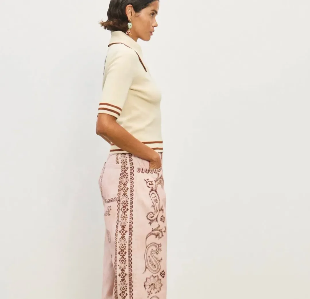 ALEMAIS Vito Skirt & Sora Knit Polo for rent on The Volte - main image