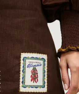 ALEMAIS Vito Skirt & Sora Knit Polo for rent on The Volte - image 3