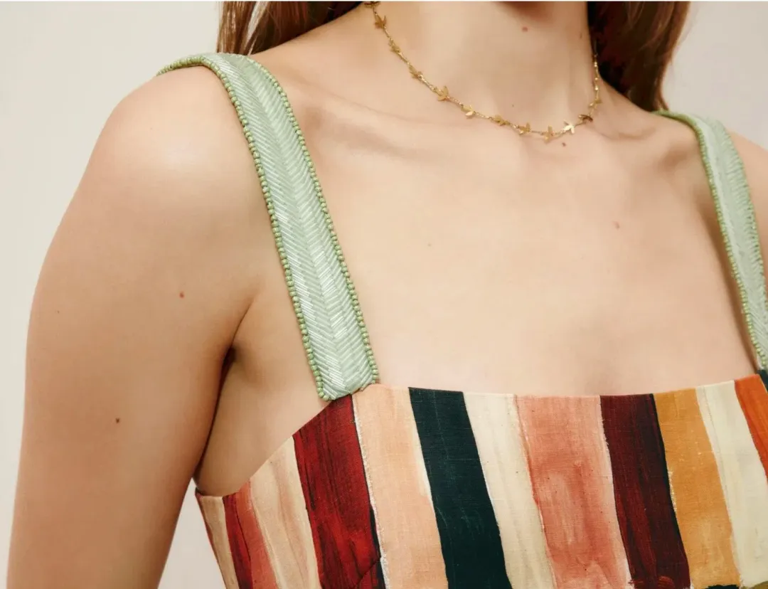 ALEMAIS Marjorelle Midi Dress for rent on The Volte - main image