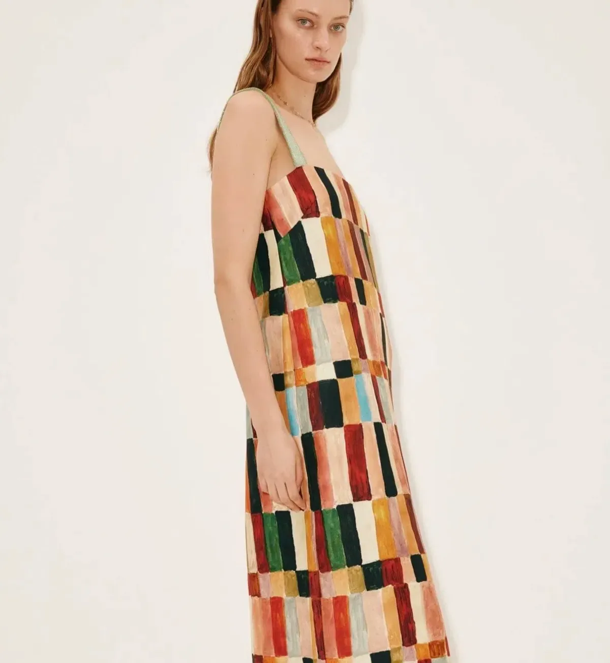 ALEMAIS Marjorelle Midi Dress - Image 2