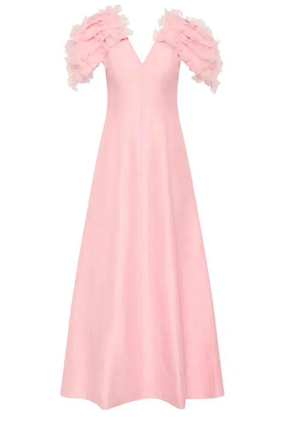 Aje Muse Midi Dress Cherry Blossom Pink Size 16 - Image 4