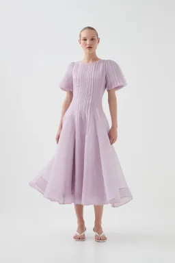 Aje Nova Midi Dress for rent on The Volte - image 1