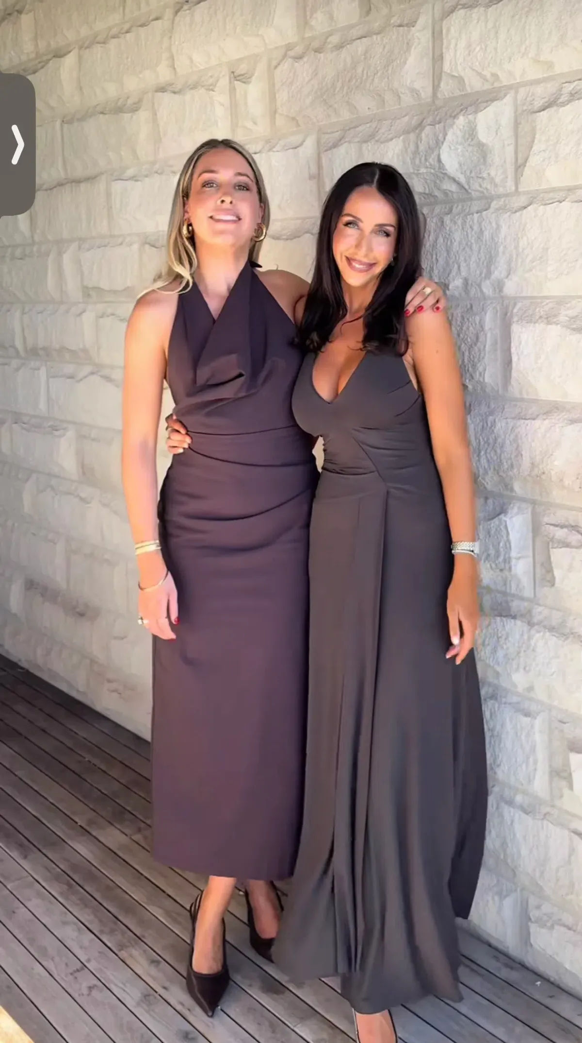 Bec and Bridge Greta Racerback Gown in Dark Chocolate Brown in Size 6 / xs au - Image 6