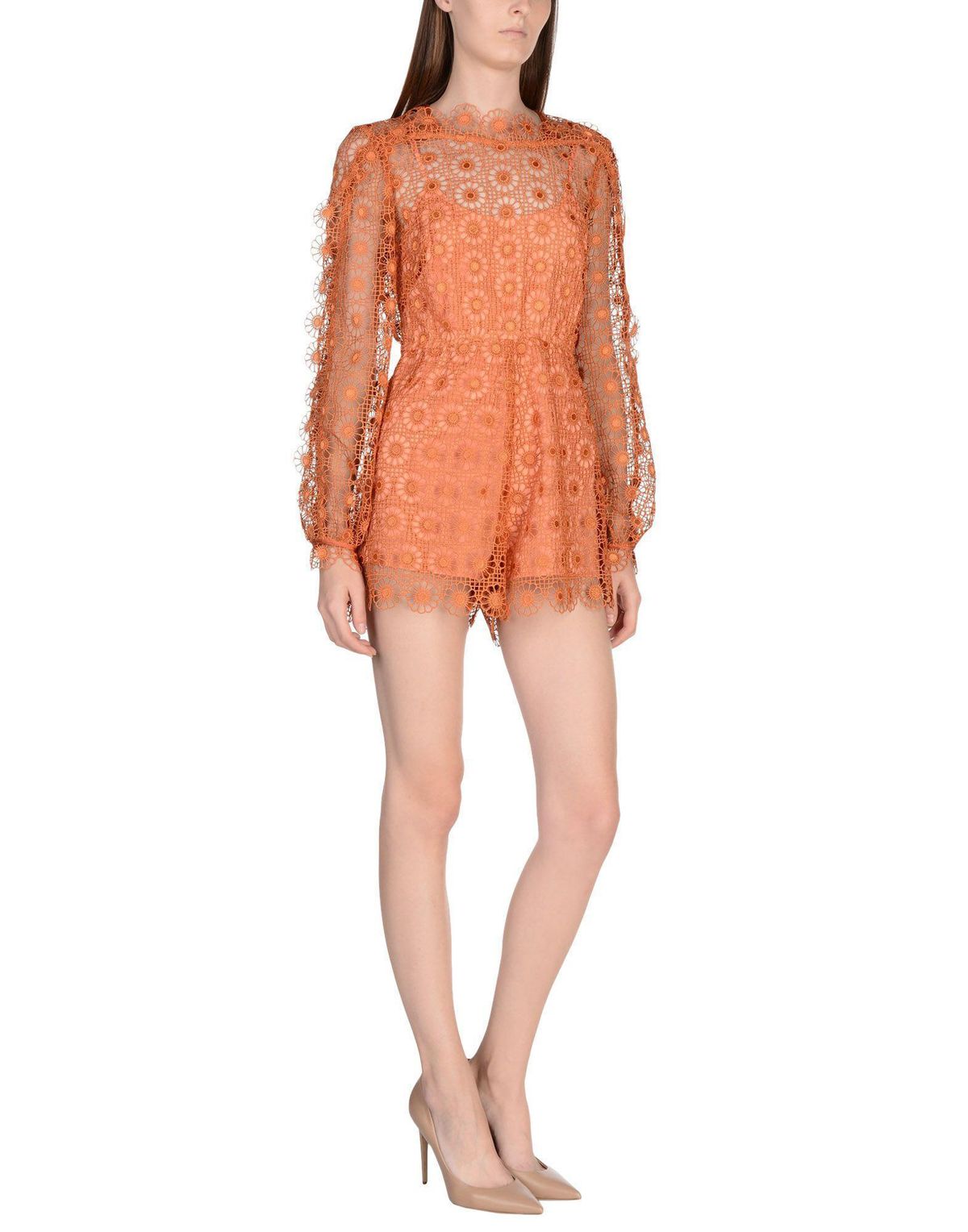Alice McCall Orange Playsuit size 6 - Image 1