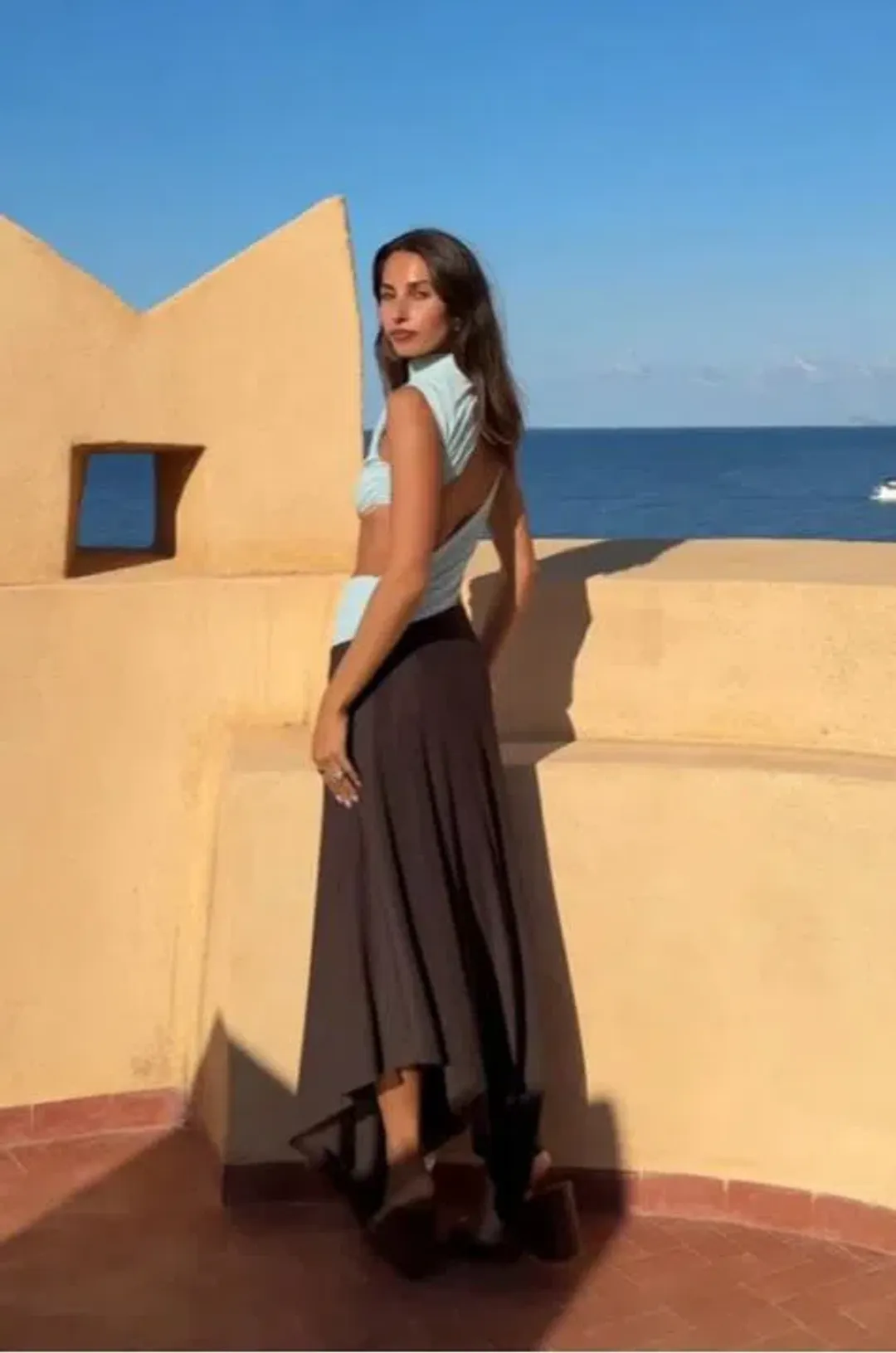 Bec & Bridge Conni Asym Midi Dress Size 12 for rent on The Volte - main image