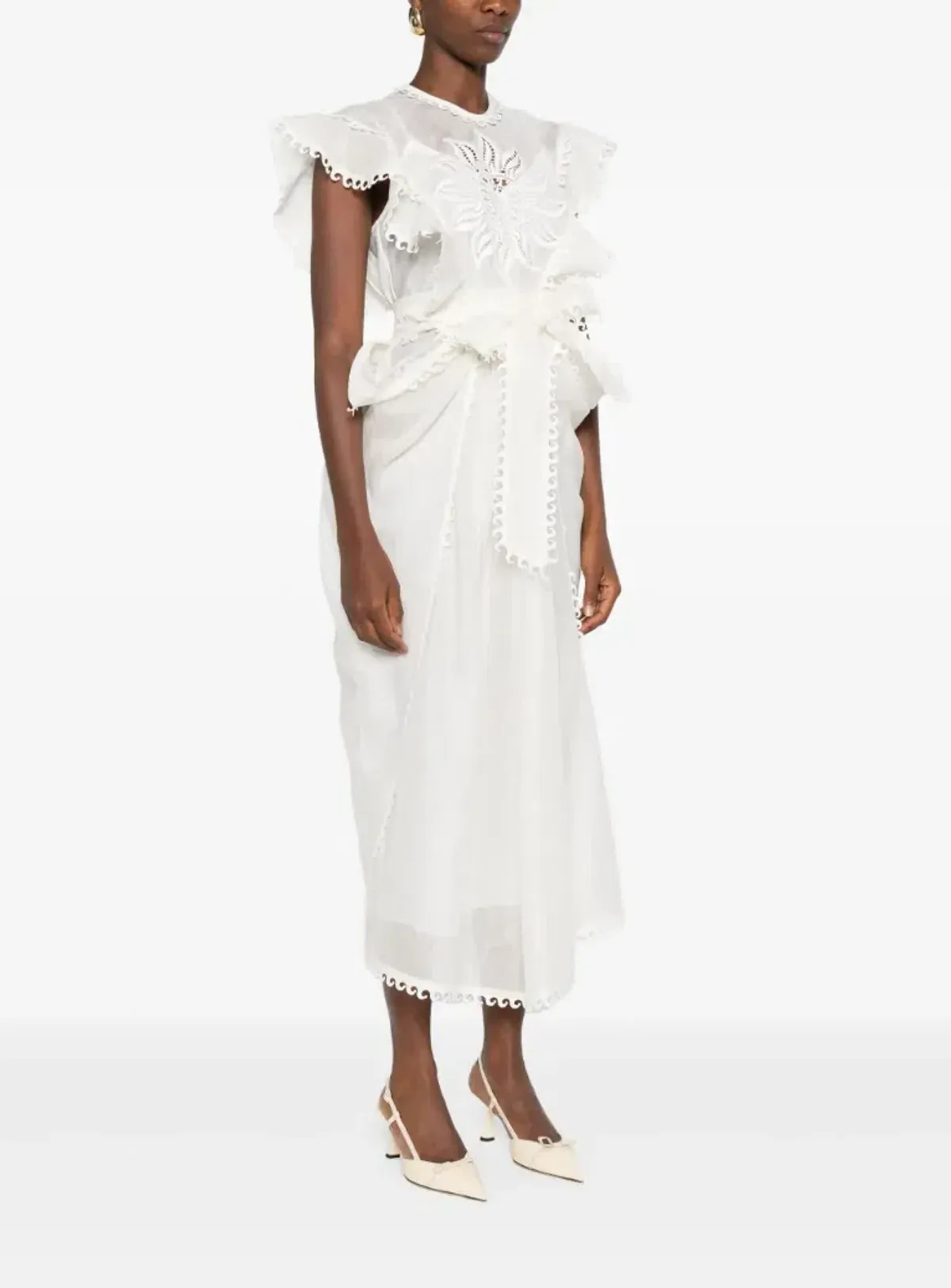 ZIMMERMANN Balance Waterfall dress size M - Image 6