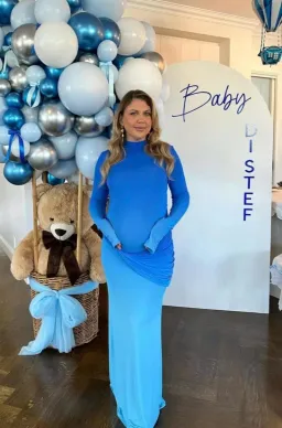 Sass & Bide Life form jersey maxi blue size 8 for rent on The Volte - image 3