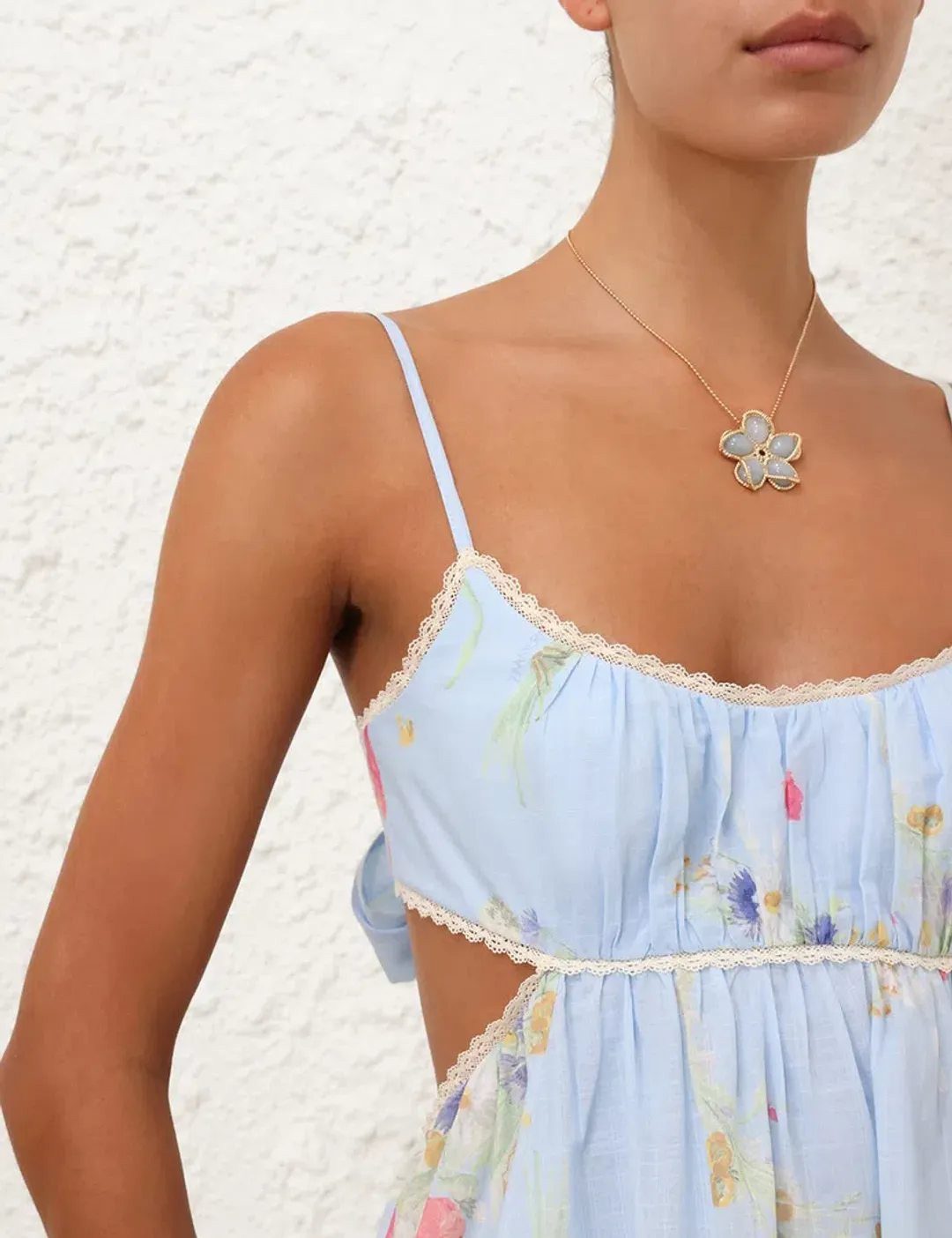 ZIMMERMANN LUCKY PICNIC MAXI DRESS for rent on The Volte - main image