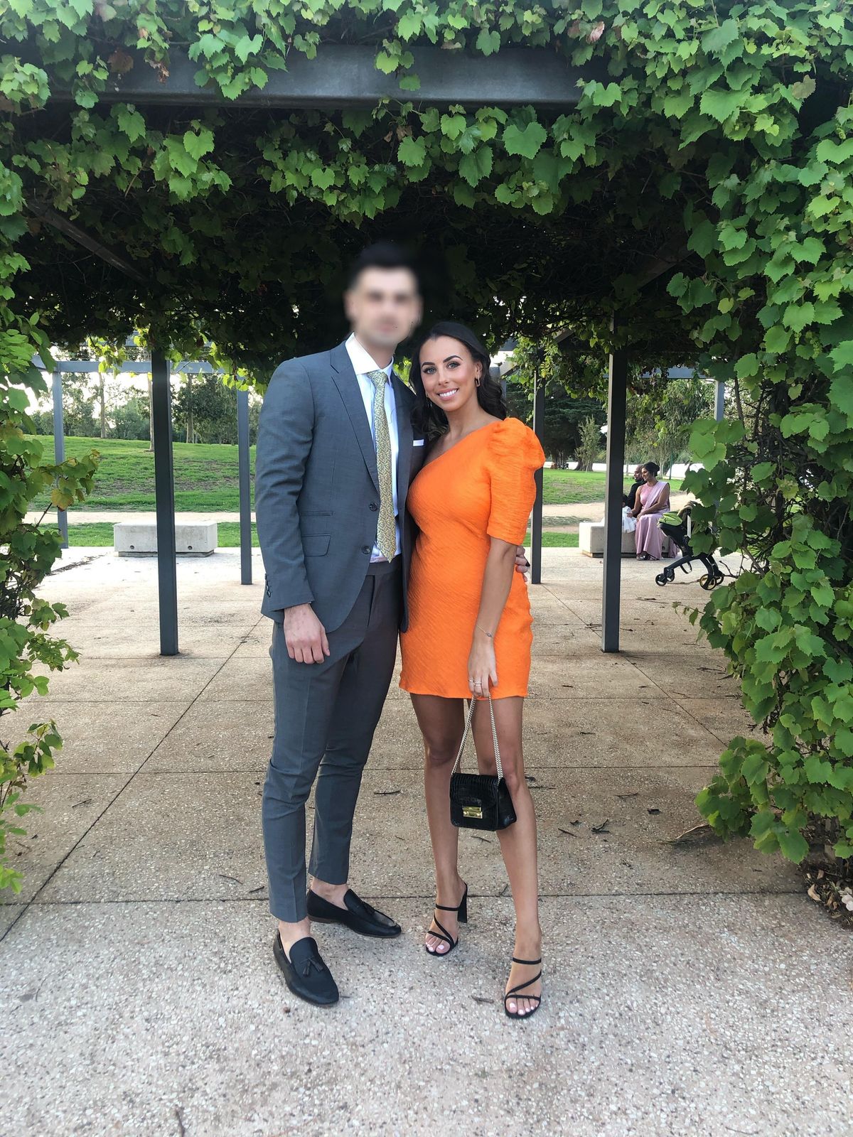 By Johnny Shell Shoulder Sleeve Mini Dress - Image 4