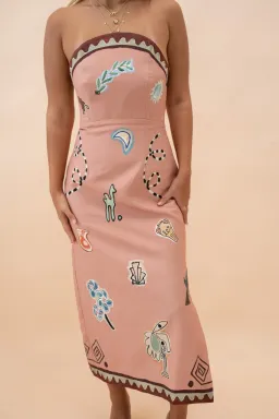 Alemais La. Sirena Exclusive- Laurence Midi Dress- 10 for rent on The Volte - image 1