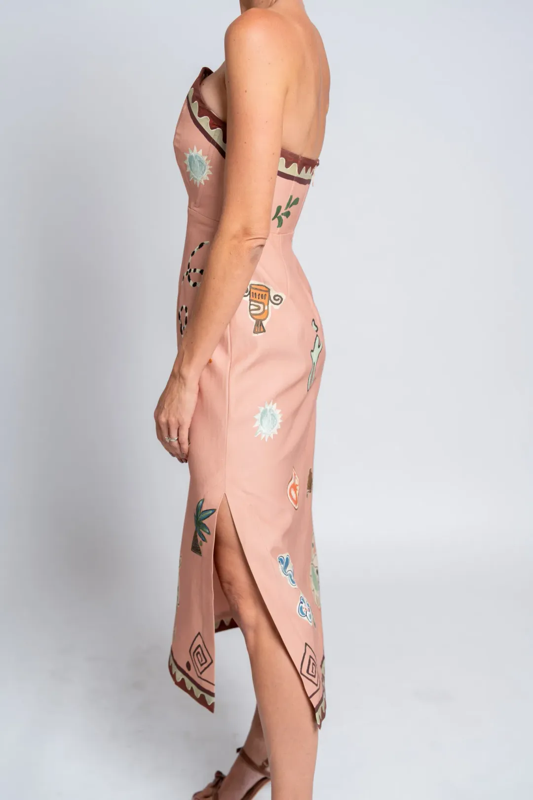 Alemais La. Sirena Exclusive- Laurence Midi Dress- 14 for rent on The Volte - main image