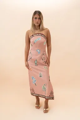 Alemais La. Sirena Exclusive- Laurence Midi Dress- 16 for rent on The Volte - image 1