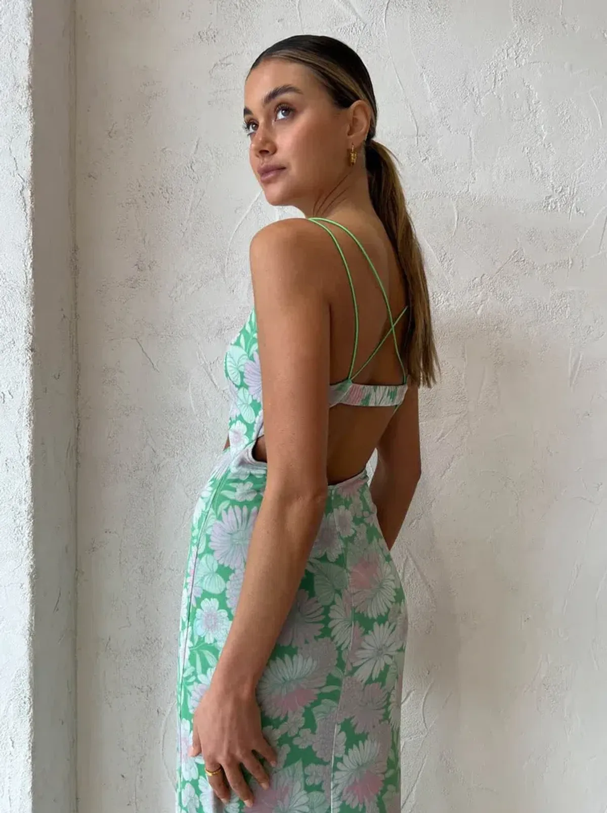 Hansen And Gretel Fantasy Maxi Dress In Flowerbomb Size Large - Image 4