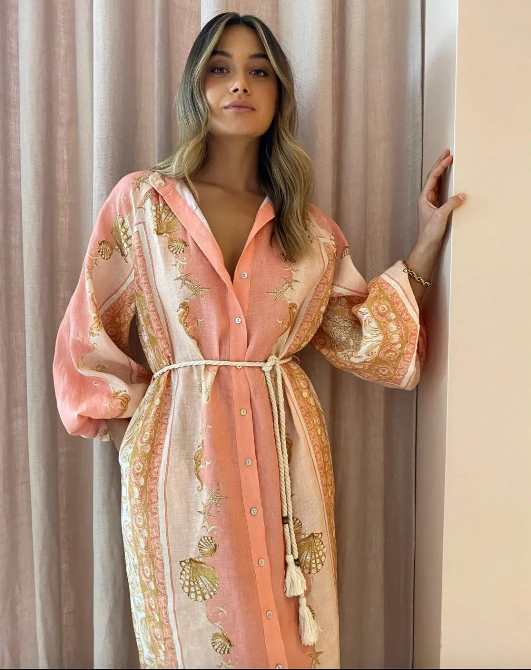 Ursula Shirt Dress for rent on The Volte - main image