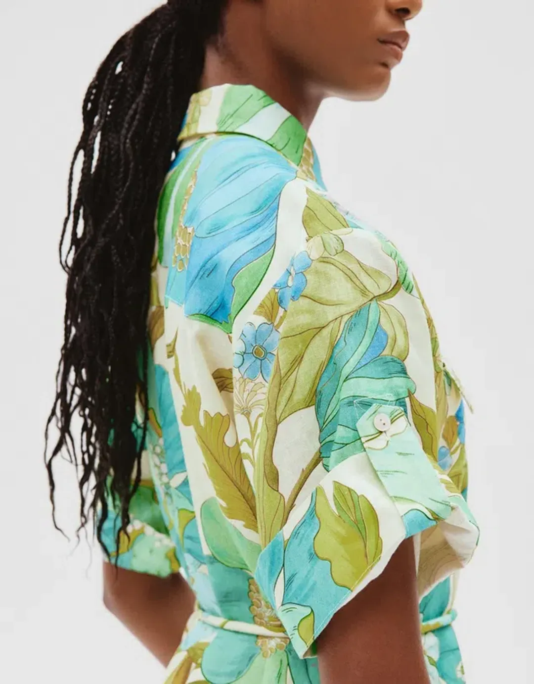 Janis Shirt Dress for rent on The Volte - main image